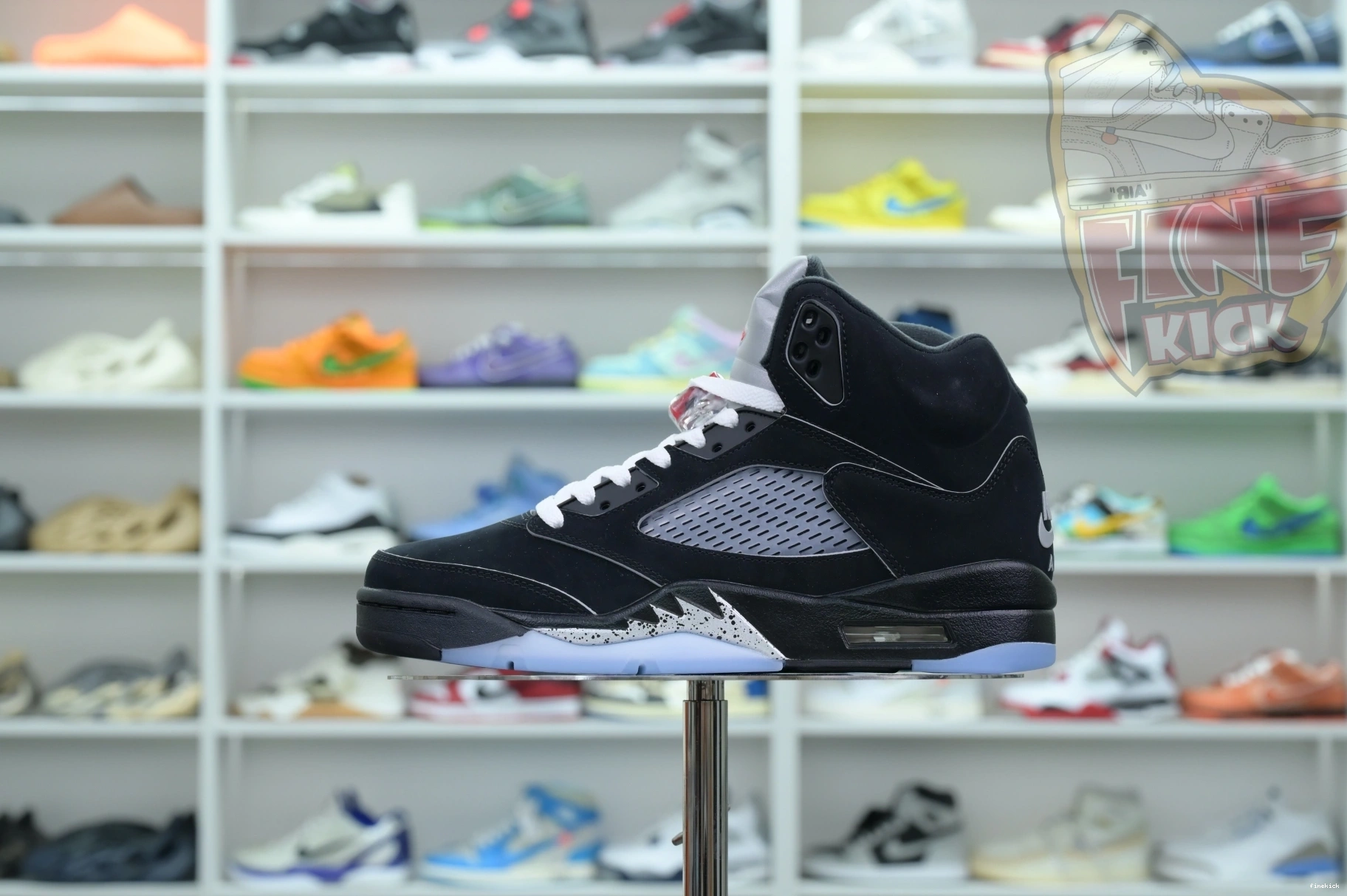 METALLIC Jordan 5“BLACK Jordan Air REIMAGINED” 1124